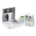 Honeywell C006-E1-K01GV2 Kit galaxy flex v3 12 a 50 zonas. caja plastico mediana, mk7,gprs y 2 pir camara. grado 2.