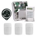 Honeywell FX020KIT3-WL Kit flex v3 12-20z. caja plastico mediana, mk7, portal rf, 3 pir vr (ir8m) y mando(tcc800m)