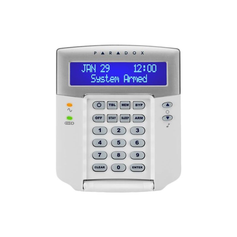 Paradox K32LCD+ Teclado lcd cableado con tamper.32 zonas. francÈs