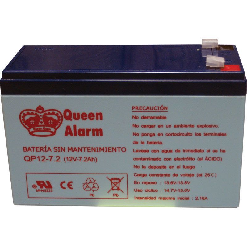 Bateria     12v      7 amp.