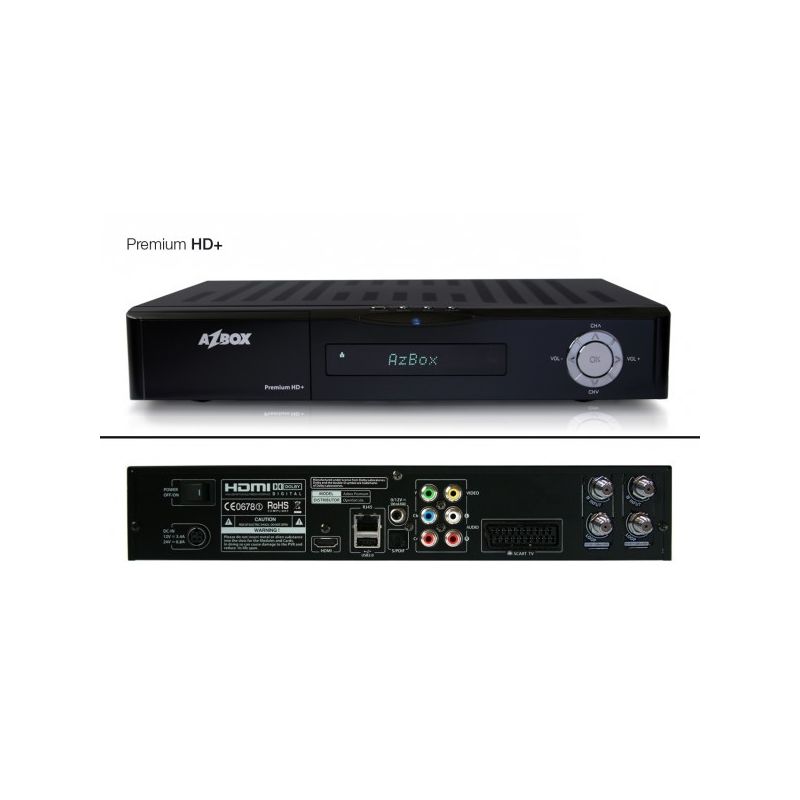 Azbox Premium+ Plus HD Twin (SAT+SAT)
