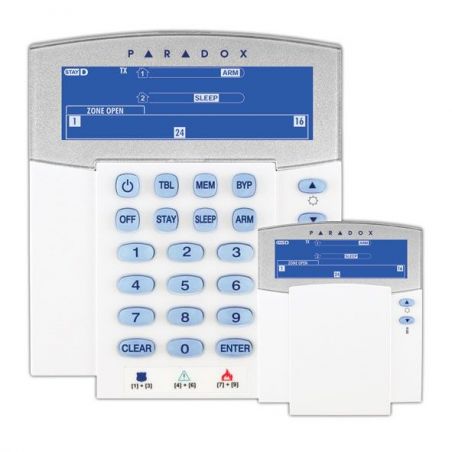 Paradox K37 Clavier avec écran LCD d'icônes via radio…