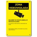Demes OEM DEM-281C Placa de CCTV homologada en catalán