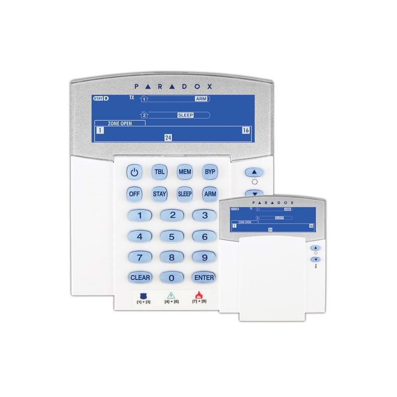 Paradox K37 Clavier avec écran LCD d'icônes via radio…