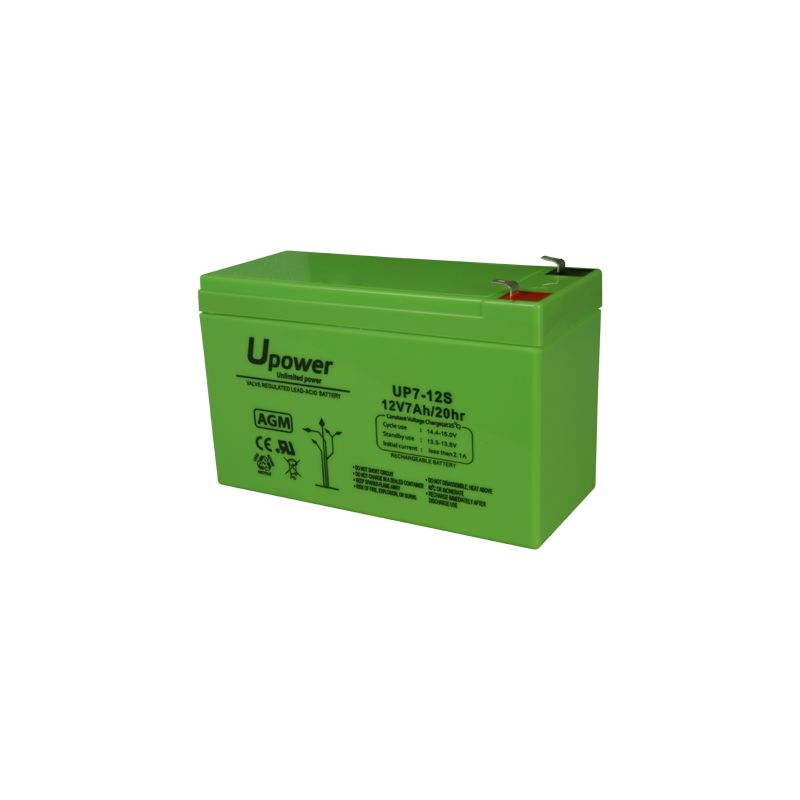 BATT1270-U - Batería plomo ácido AGM, Voltaje 12 V, Capacidad 7.0…