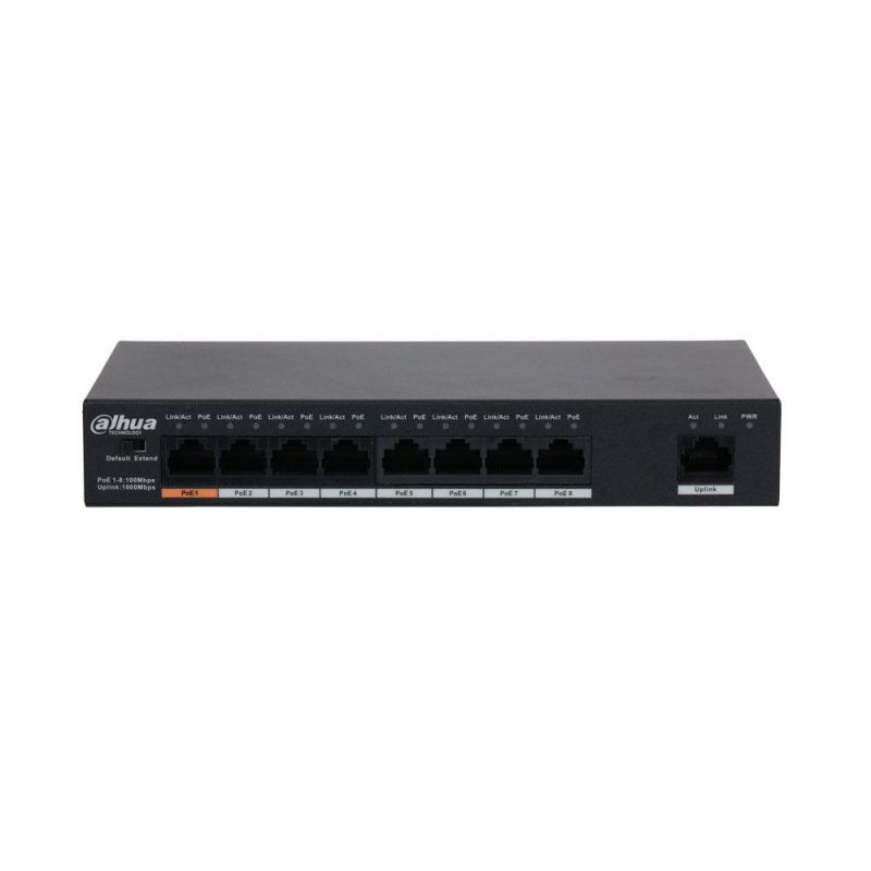 Dahua PFS3009-8ET1GT-96 Switch PoE (máximo 96W) no gestionable…
