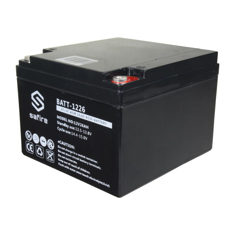 BATT-1226-U - Upower, Batería recargable, Tecnología plomo ácido…