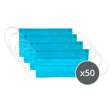 50XMASK-HYGIENIC - Masque hygiénique, A usage unique, Taille adulte,…