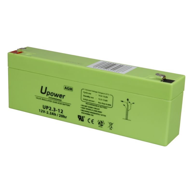 BATT-1223-U - Upower, Bateria recarregável, Tecnología chumbo…