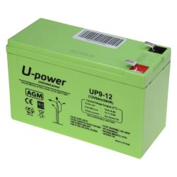 BATT1290-U - Upower, Bateria recarregável, Tecnología chumbo…