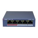 Hikvision DS-3E0105P-E/M - Switch bureau Hikvision, 4 ports PoE + 1 port Uplink…