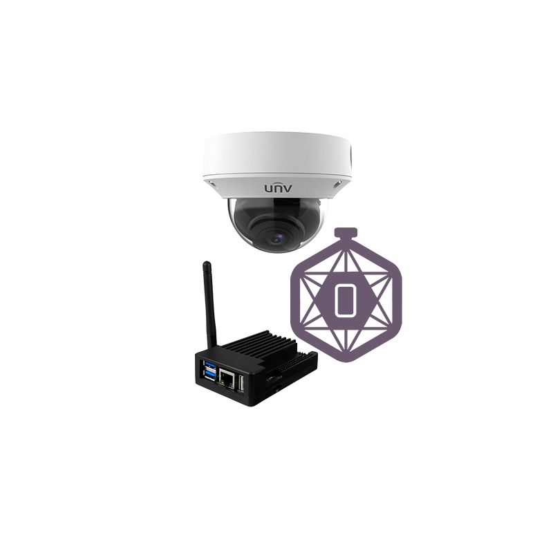 KIT-PEOPLECOUNT-1E - ECO Capacity Control Kit, Camera UV-IPCOUNT-Z-4, PC…