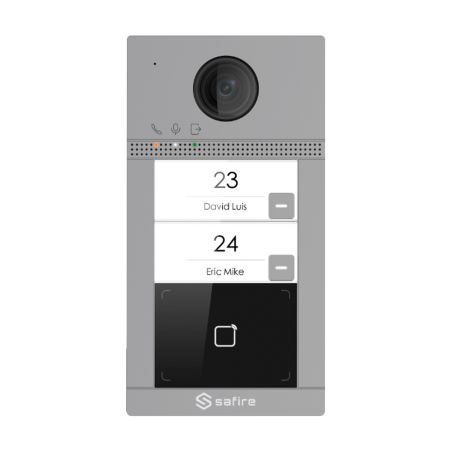 Safire SF-VI112-IPW-2MF - Portier vidéo WiFi IP 2 appartements, Caméra 2 Mpx |…