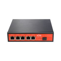 SW0605POE-GF-120W-UPS - Switch PoE, 5  ports PoE + 1 SFP, Vitesse des ports…