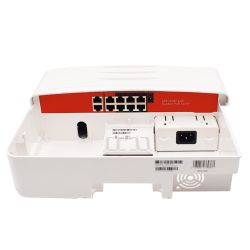 SW1008POE-G-120W-OUT - Switch PoE exterior, 8 portas PoE + 2 Uplink RJ45,…