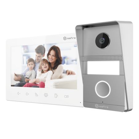 Safire SF-VIK007-S-2ANALOG - Video-intercom kit, Analogue technology, Includes…