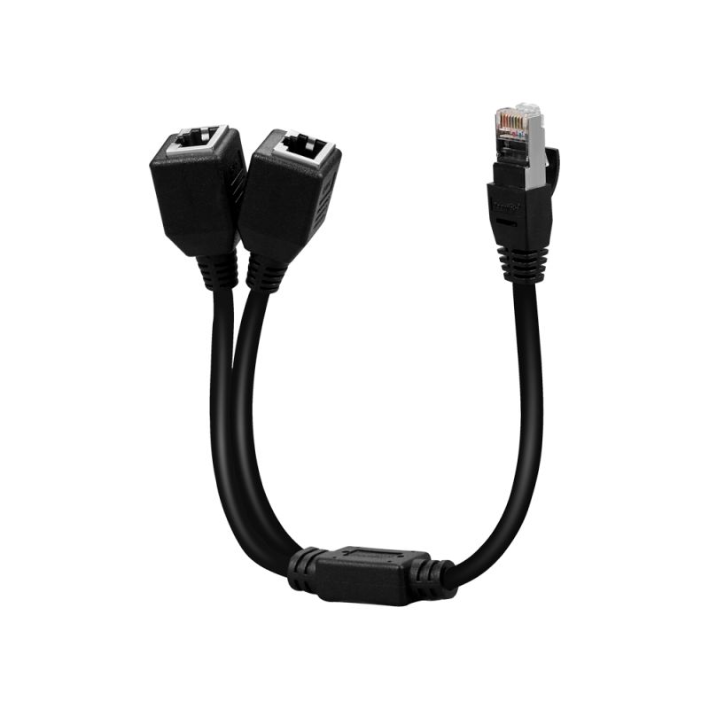 RJ45-SPLIT-DUAL - Separator RJ45, Ethernet, Low loss