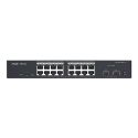 RG-ES218GC-P - Switch, 16 ports PoE +2 SFP Uplink, Vitesse des ports…