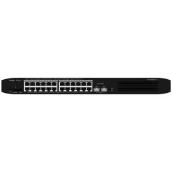 RG-ES226GC-P - Ruijie, Switch de sobremesa, 24 puertos PoE +2 SFP…