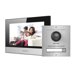 Hikvision Basic DS-KIS602/S Kit portier-vidéo IP de 2ème…