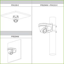 Dahua HAC-HDW2802T-A-0280B Domo HDCVI 4K DN WDR Starlight IR50m…