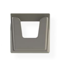 XPR DINFPS-ES Marco simple color gris claro con soporte de…