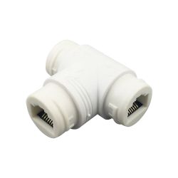 POE-DUAL-SINGLE-RJ45 - Combinador e separador Poe RJ45, Para câmaras IP, Cor…