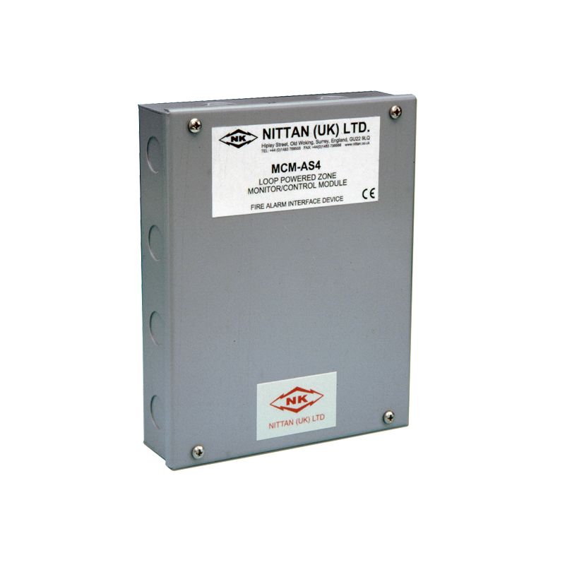 Nittan SCM-AS4 Módulo direccionable de una salida para sirena…