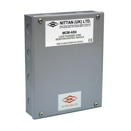 Nittan SCM-AS4 Módulo direccionable de una salida para sirena…