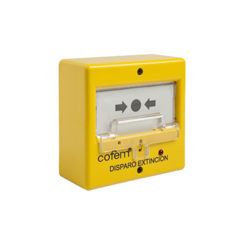 Cofem PUC-DR Pulsador manual de disparo de extinción