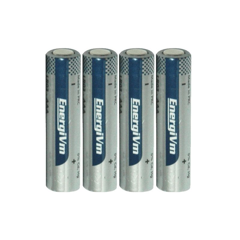 DEM-291-4P Pack de 4 pilas AAA Alcalinas. 1.5V
