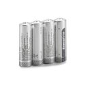 DEM-669-4P Pack de 4 piles alcalines AA 1,5V