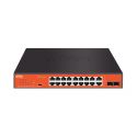 Wi-Tek WI-PS318GFH Switch PoE no gestionable Wi-Tek de gama…