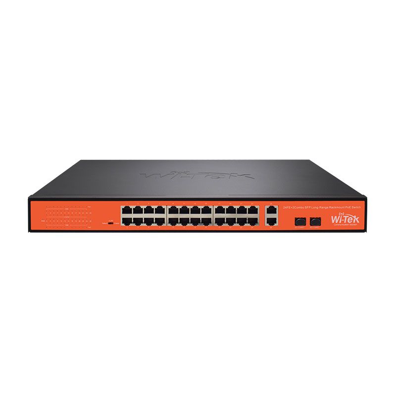 Wi-Tek WI-PS526G Switch PoE no gestionable Wi-Tek de gama…