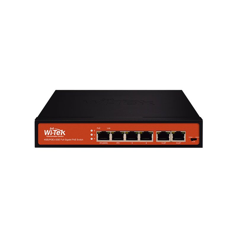 Wi-Tek WI-PS305G Switch PoE no gestionable Wi-Tek de gama…
