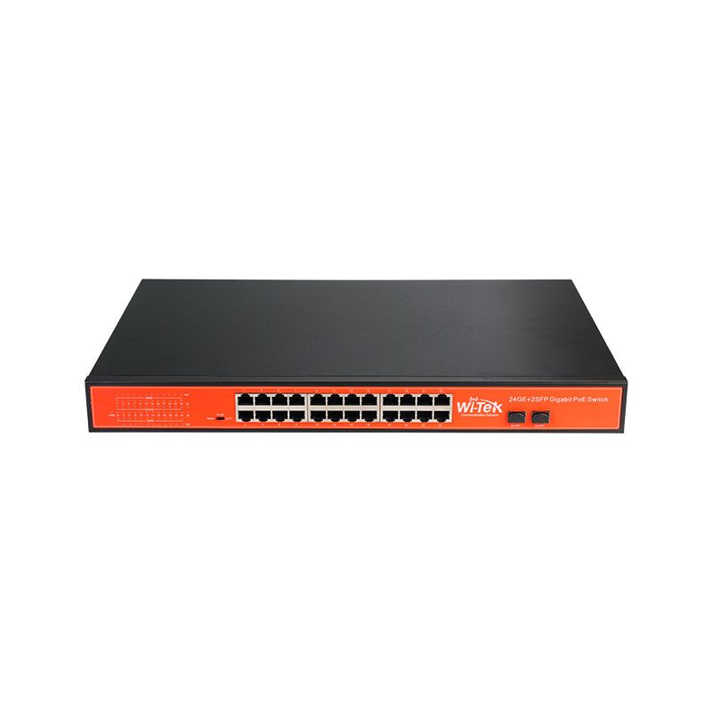 Wi-Tek WI-PS326GF Switch PoE no gestionable Wi-Tek de gama…