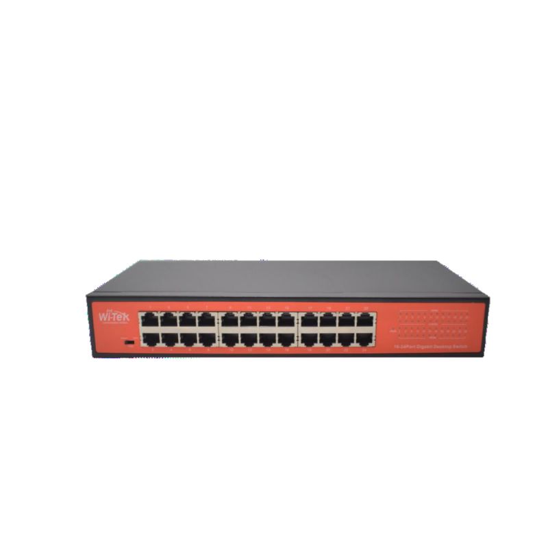 Wi-Tek WI-SG124D Switch no gestionable de 24 puertos Gigabit