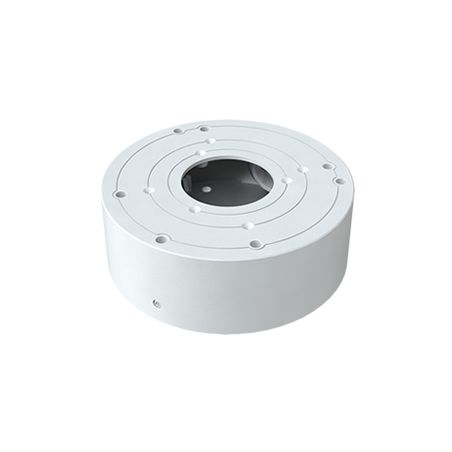 Tvt YXH0105 Boîte de connexion pour caméras. Aluminium. Plafond et mur IP65 blanc 109,5x38,8mm TVT