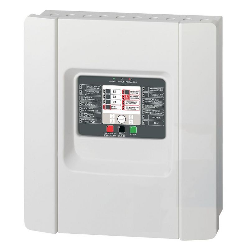 Kidde 1X-X3E-09 Kidde/Aritech 3 Zone Networkable Conventional Detection and Extinguishing Control Panel