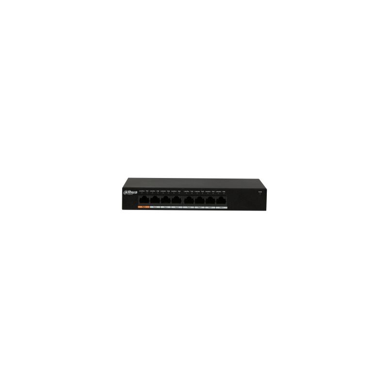 Dahua Technology ePoE DH-PFS3008-8GT-96-V2 switch No administrado L2 Gigabit Ethernet (10/100/1000) Energía sobre…