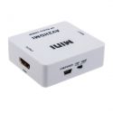 Conversor AV 3xRCA  (audio+video)  a HDMI, reescala a 1080p, alimentado por USB