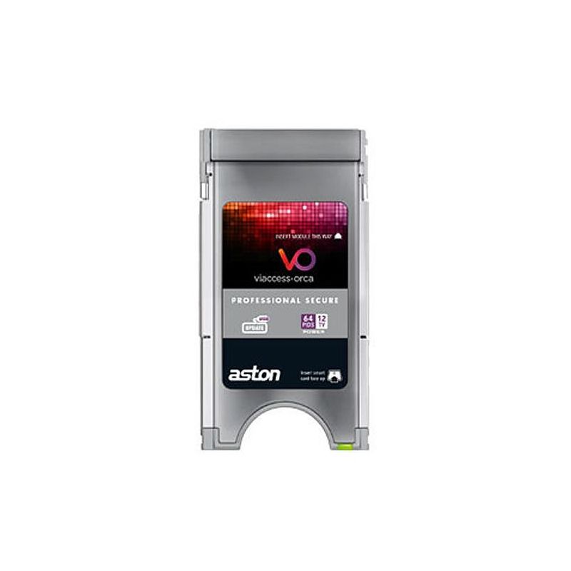Aston Viacces secure professional CAM PCMCIA 8 Channel 64 Pids