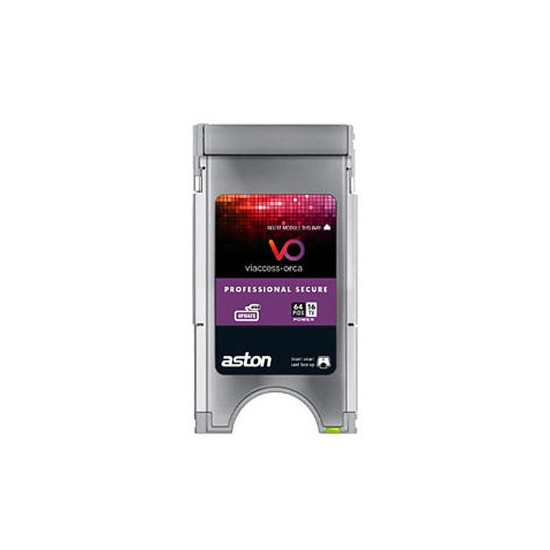 CAM PCMCIA Profesional Aston secure Viacces. 16 Canales 64 Pids