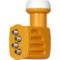 Convertisseur QUAD LNB universelle H / V-H / V-H / V-H / V offset corne
