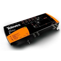 Central amplificadora DTKom MATV 3E/1S F FM-BIII-UHF  Televes