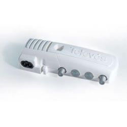 Indoor domestic amplifier 1E / 1S CATV (5 ... 862 MHz) "F" connector Televes