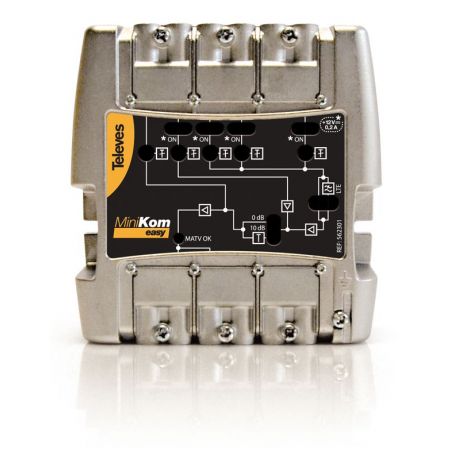 5 In/1 Out FM-V-U-21...35-39...60/69 Televes LTE