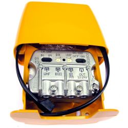 Amplificador Mastro NanoKom 3e/1s "EasyF": BIII-UHF[dc]-FMmix LTE Televes