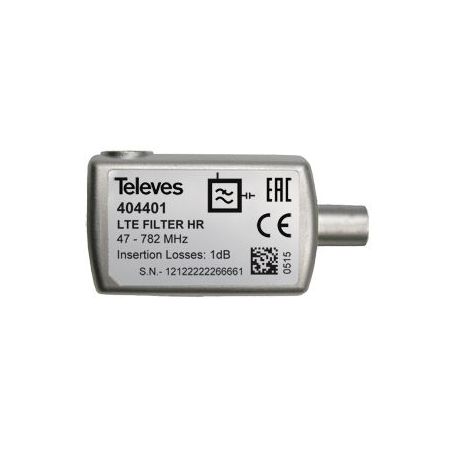 Filtre LTE F 470...782 MHz (C21-59) CEI Televes