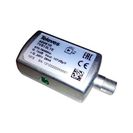 Line Amplifier UHF 1i/1o UHF G13dB